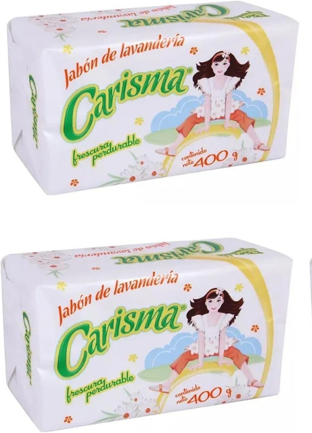 Carisma Laundry Bar Soap — Stain Remover (Pack of 2)