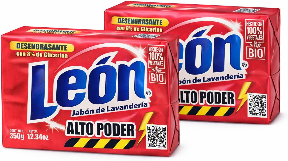 Jabón en Barra para Ropa de Bebé León — 12.35 oz