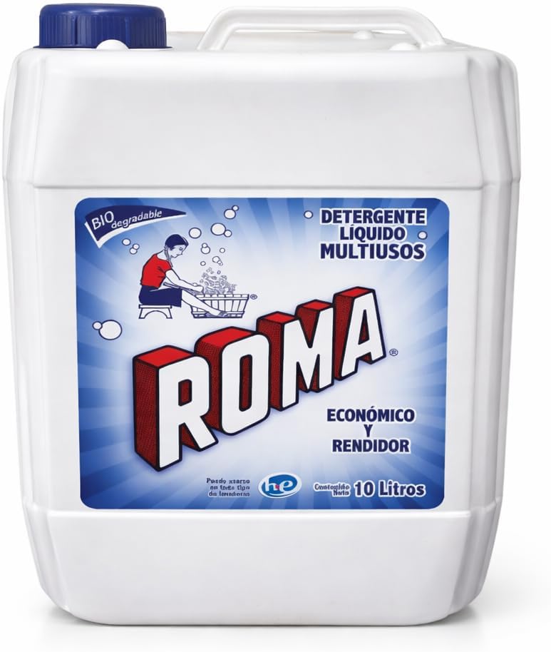 Detergente Líquido para Ropa Roma — Potente Quitamanchas