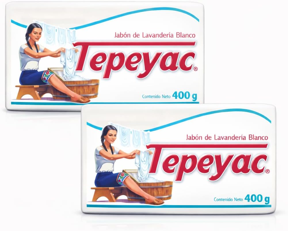 Jabón de barra biodegradable Tepeyac para ropa — 14.11 oz