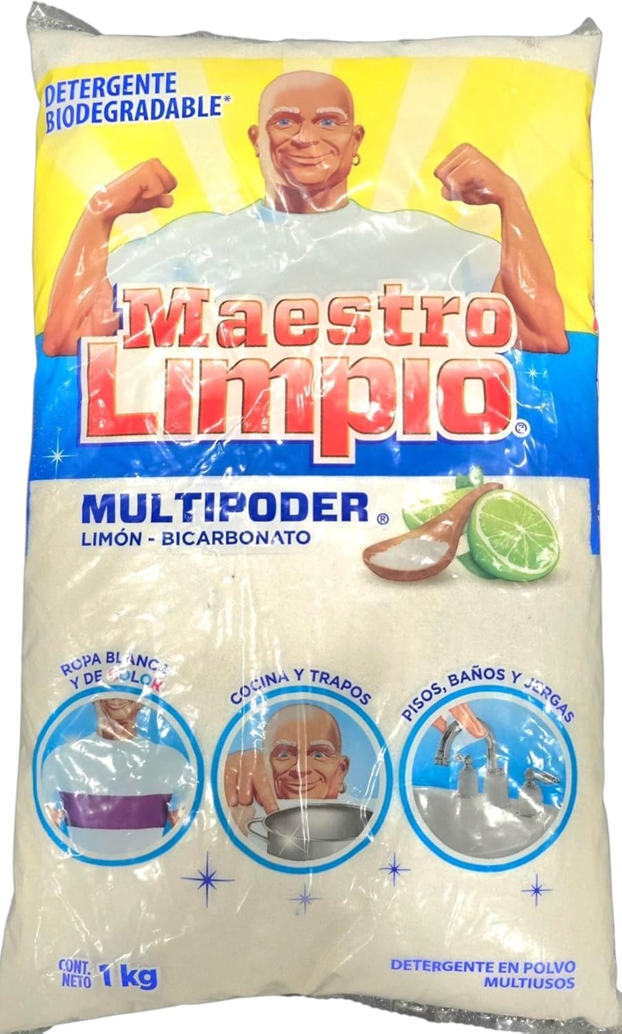 White Multipurpose Cleaning Powder — 1 kg